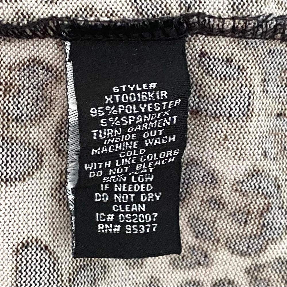 New Sanctuary Camp Patch Pocket Leopard Print Ope… - image 8